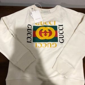 Gucci Children’s Cotton Logo Sweatshirt